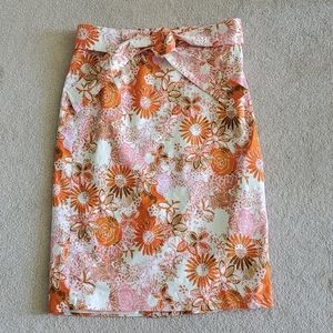 1901 Floral Pencil Skirt